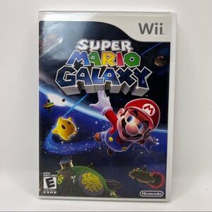 Super Mario Galaxy Nintendo Wii Complete W/ Manual like new condition